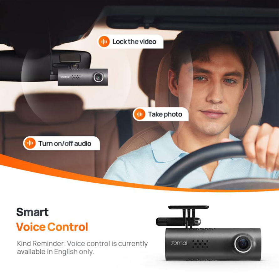 دوربین ثبت وقایع خودرو شیائومی سونتی می مدل 70mai Dash Cam 3 M200
