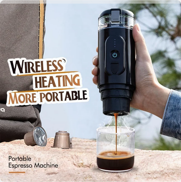 اسپرسو ساز شارژی قابل حمل مدل Portable Espresso Machine JY-001BX