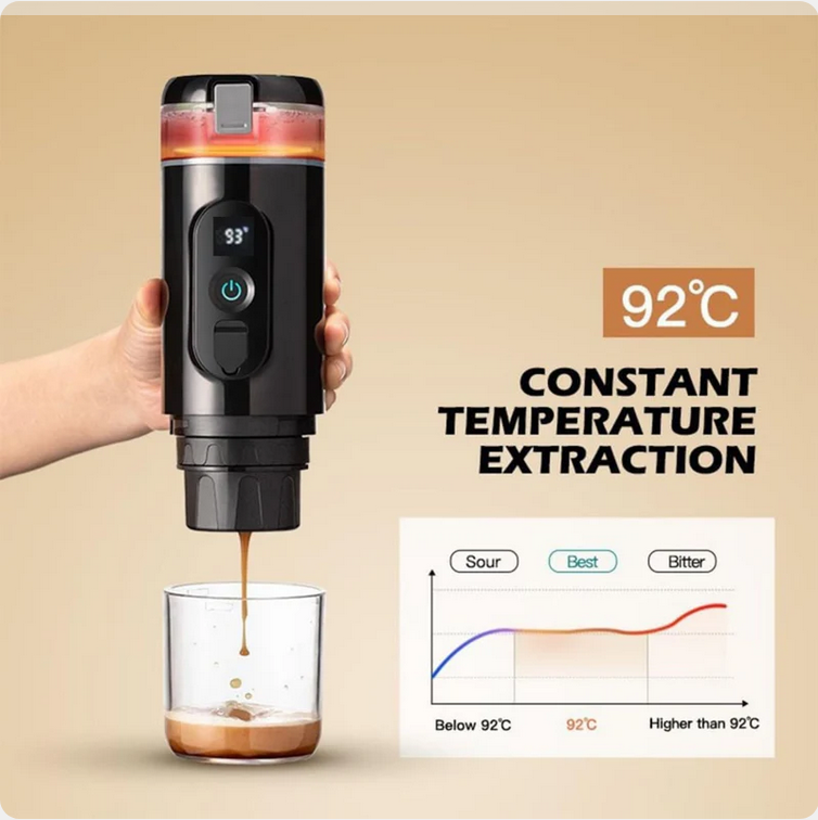 اسپرسو ساز شارژی قابل حمل مدل Portable Espresso Machine JY-001BX