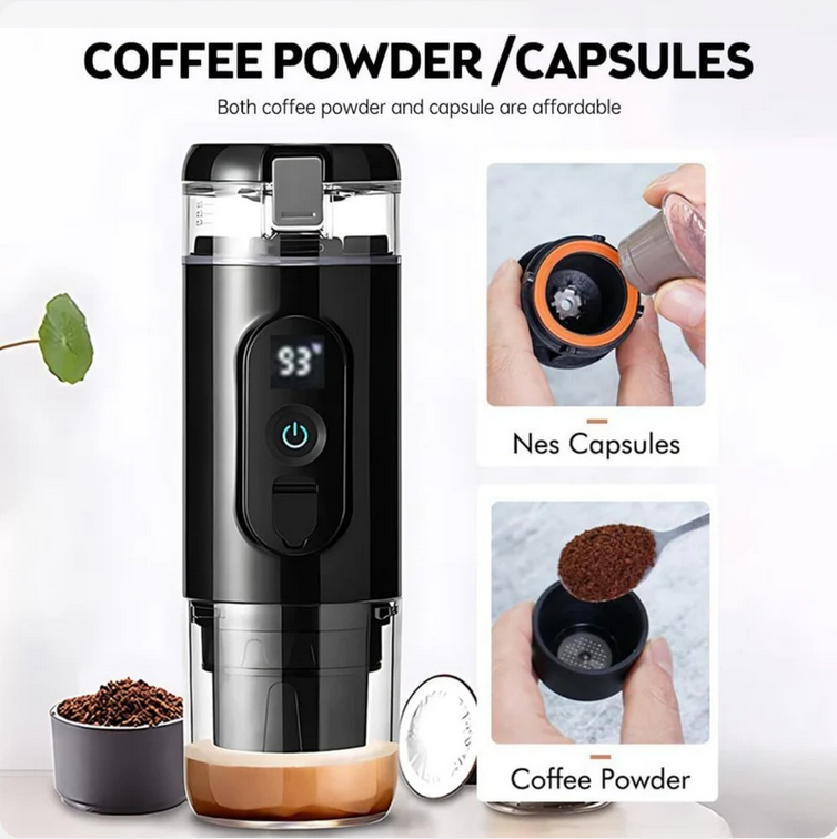 اسپرسو ساز شارژی قابل حمل مدل Portable Espresso Machine JY-001BX