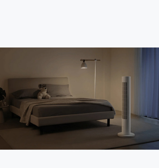 فن هوشمند شیائومی مدل Xiaomi Smart Tower Fan 2 BPTSO2DMU