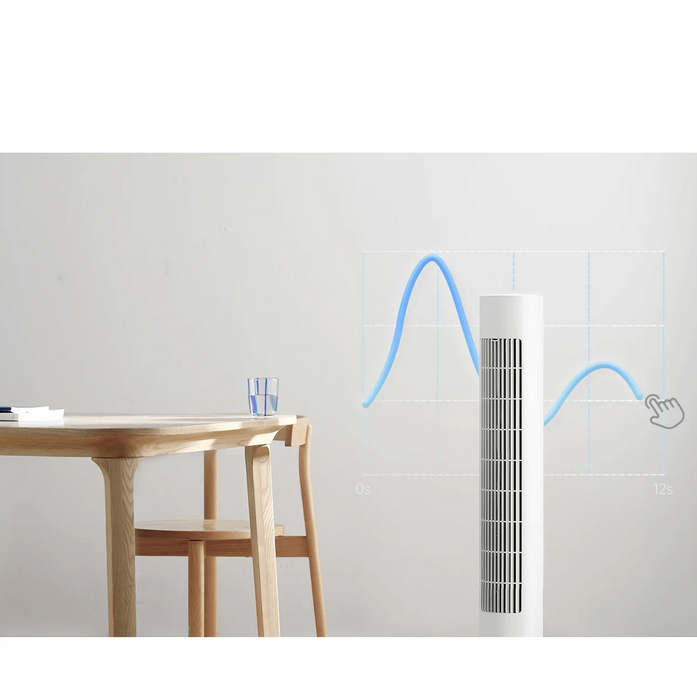 فن هوشمند شیائومی مدل Xiaomi Smart Tower Fan 2 BPTSO2DMU