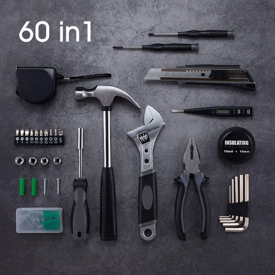 جعبه ابزار شیائومی مدل Xiaomi Jiuxun 60 in 1 Home Tool Set
