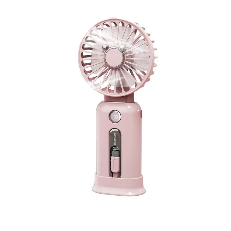پنکه قابل حمل همراه با پاور بانک گرین لاین مدل Green Lion Wind Mate Portable Power Bank & Fan