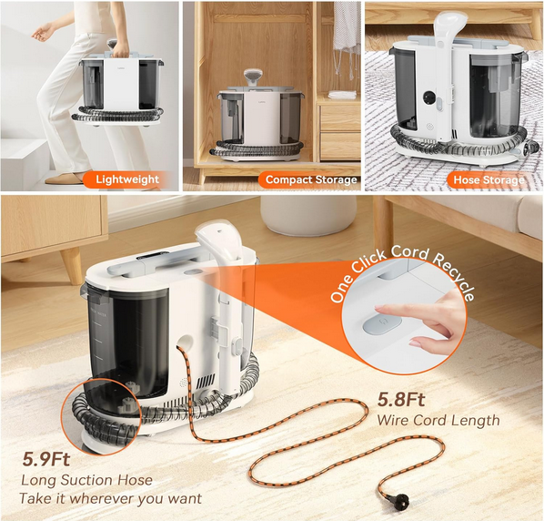 جارو و بخارشوی شیائومی لایدستو مدل Lydsto C2 Vacuum Cleaner And Washing Robot