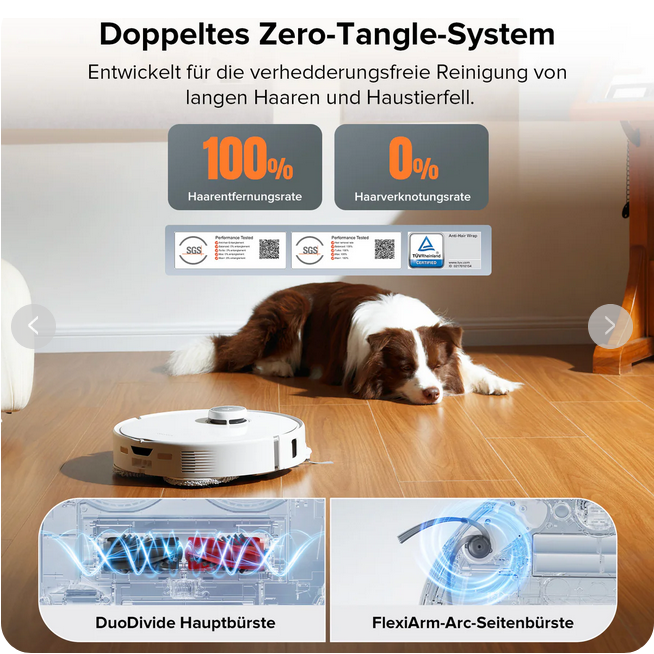 جارو رباتیک شیائومی روبوراک مدل Roborock Qrevo Edge Robot Vacuum