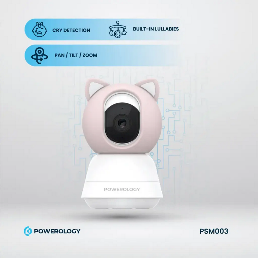 دوربین مراقبت کودک پاورولوژی مدل Powerology Monitor & App Baby Camera