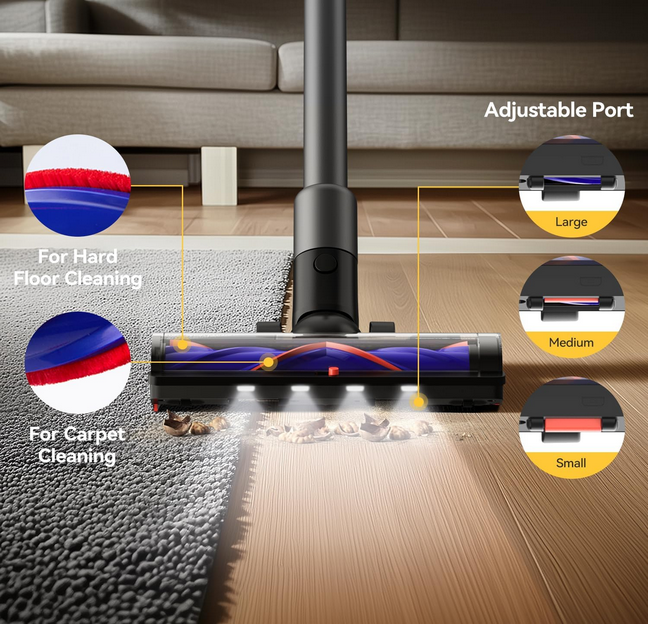 جارو شارژی شیائومی درما مدل Deerma T30W Vacuum Cleaner