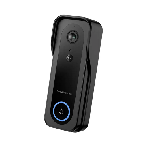 زنگ درب هوشمند پاورولوژی مدل Powerology Smart Doorbell Camera