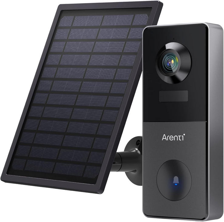 زنگ درب هوشمند مدل Arenti Vbell1 Battery Powered Video Doorbell