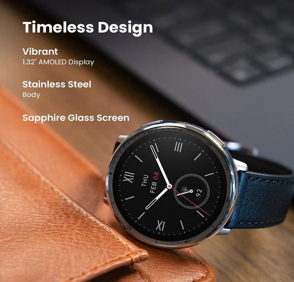 ساعت هوشمند شیائومی آمازفیت مدل Amazfit Active 2 Premium Smart Watch