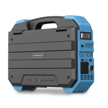 پاور ژنراتور خورشیدی پاورولوژی مدل Powerology 600W Portable Power Generator Integrated Solar Panel