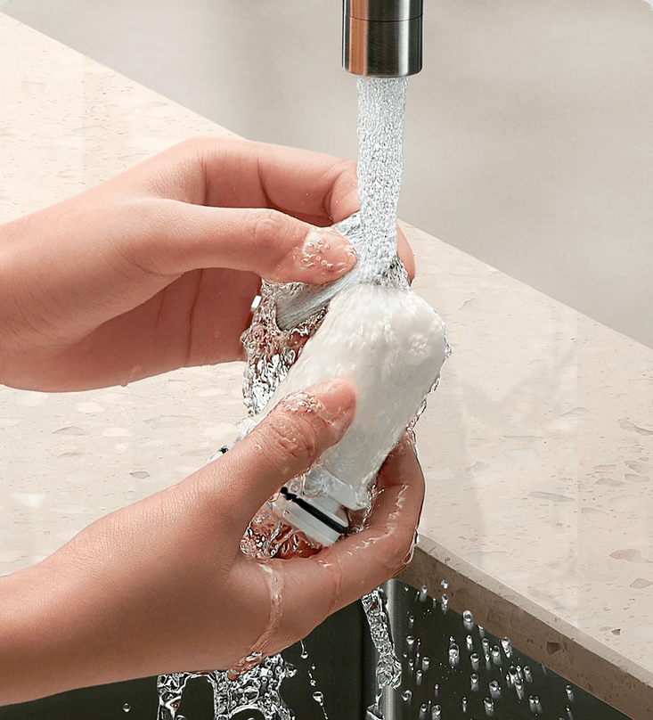 سرشیر تصفیه کننده آب شیائومی مدل Xiaomi Faucet Water Purifier MJLTJSQDB03