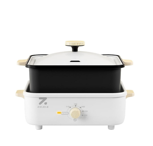 دستگاه پخت و پز چند منظوره شیائومی زوله له مدل Zolele Split Cooking Pot 3L MP301