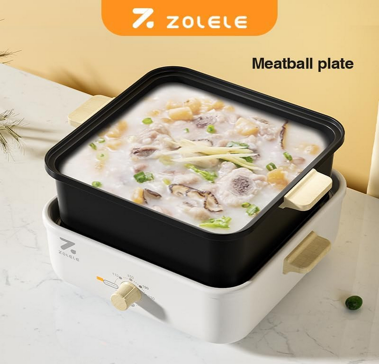 دستگاه پخت و پز چند منظوره شیائومی زوله له مدل Zolele Split Cooking Pot 3L MP301