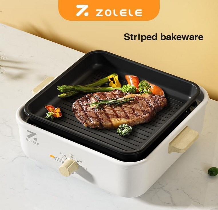 دستگاه پخت و پز چند منظوره شیائومی زوله له مدل Zolele Split Cooking Pot 3L MP301