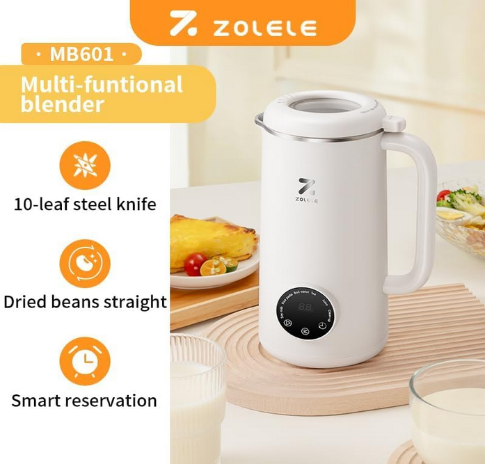 کتری و مخلوط کن چند منظوره شیائومی زوله له مدل Zolele MB601 Multi-Funtional Juice Blender & Electric Kettle
