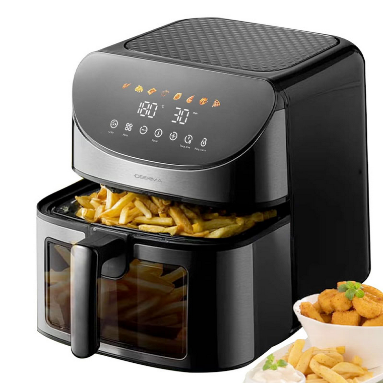 سرخ کن بدون روغن (هواپز) 8 لیتری شیائومی درما مدل Deerma Air Fryer 8L DEM-KZ150W