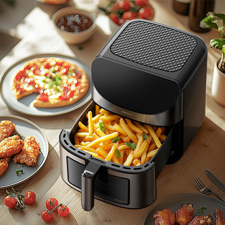 سرخ کن بدون روغن (هواپز) 8 لیتری شیائومی درما مدل Deerma Air Fryer 8L DEM-KZ150W