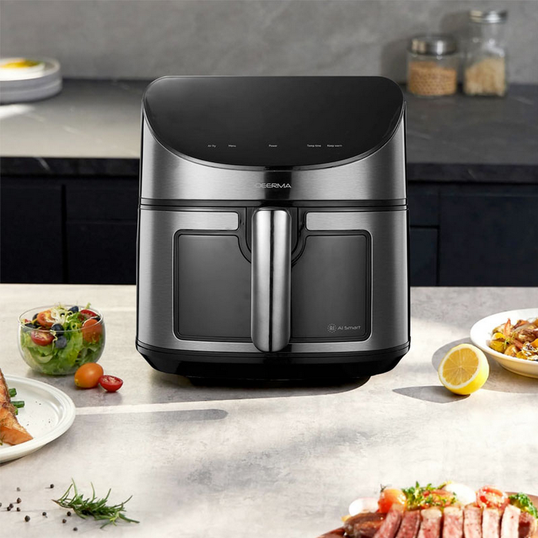 سرخ کن بدون روغن (هواپز) 8 لیتری شیائومی درما مدل Deerma Air Fryer 8L DEM-KZ150W