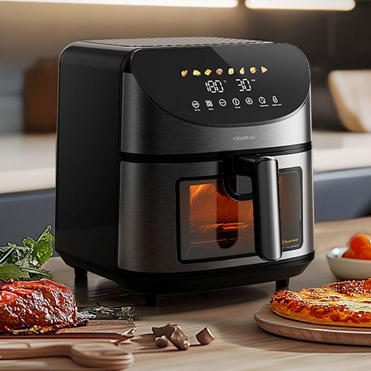 سرخ کن بدون روغن (هواپز) 8 لیتری شیائومی درما مدل Deerma Air Fryer 8L DEM-KZ150W