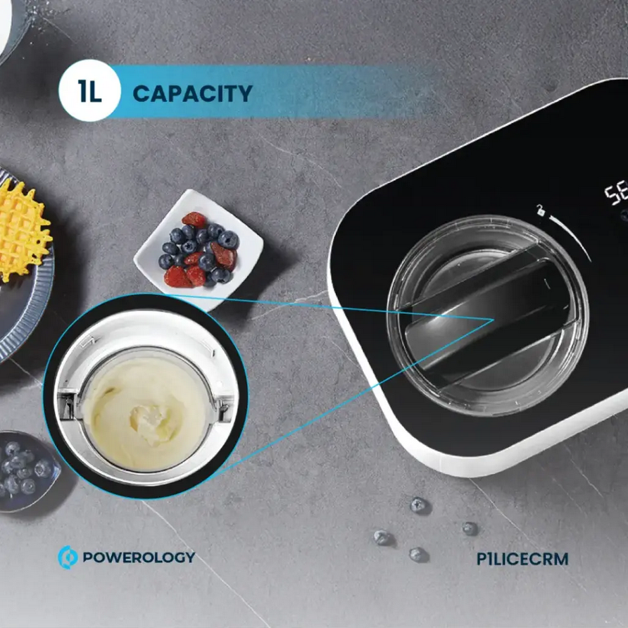 دستگاه بستنی ساز پاورولوژی مدل Powerology Ice Cream & Frozen Yogurt Machine