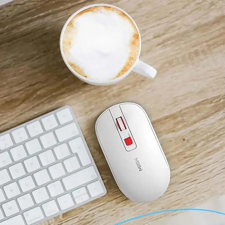 ماوس بی سیم شیائومی مدل Xiaomi MIIIW Wireless Mouse Lite MW23M21