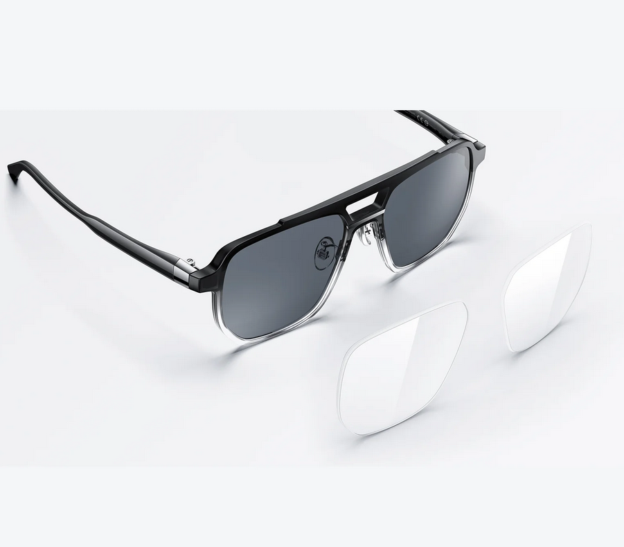 عینک هوشمند شیائومی مدل Xiaomi Smart Audio Glasses Replacement Kit XMSS0115GLFC