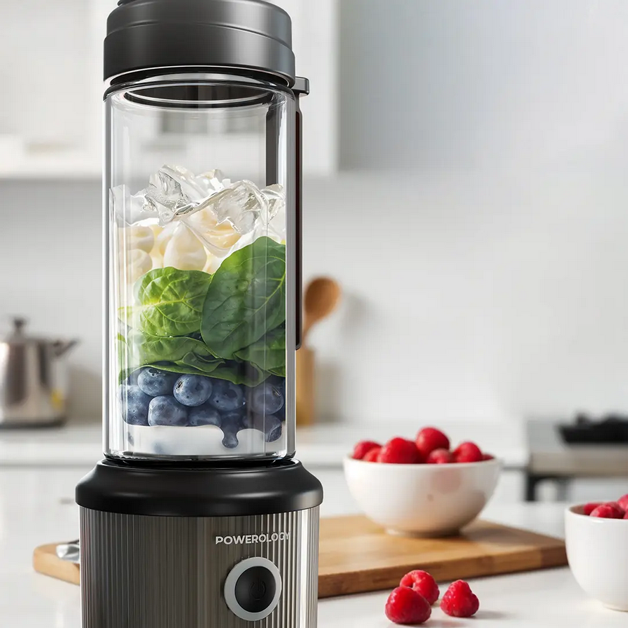 مخلوط کن قابل حمل پاورولوژی مدل Powerology Press & Refresh Portable Blender