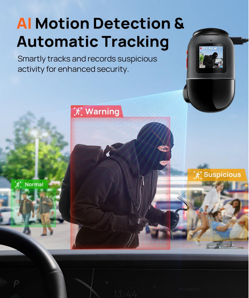 دوربین ثبت وقایع خودرو شیائومی سونتی می مدل 70mai Dash Cam X800