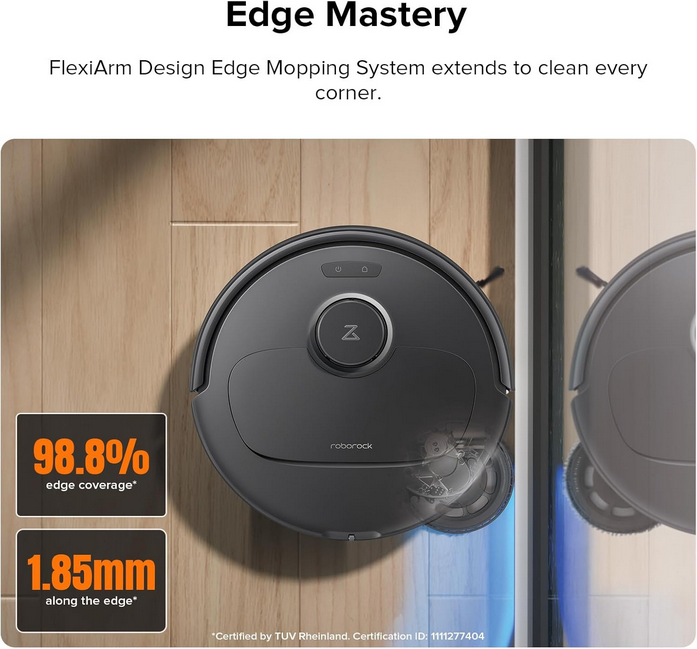 جارو رباتیک شیائومی روبوراک مدل Roborock Qrevo Plus Robot Vacuum