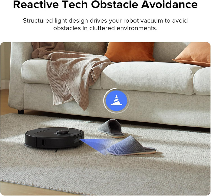 جارو رباتیک شیائومی روبوراک مدل Roborock Qrevo Plus Robot Vacuum