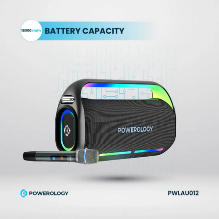 اسپیکر پارتی پاورولوژی مدل Powerology Deep Bass Party Speaker