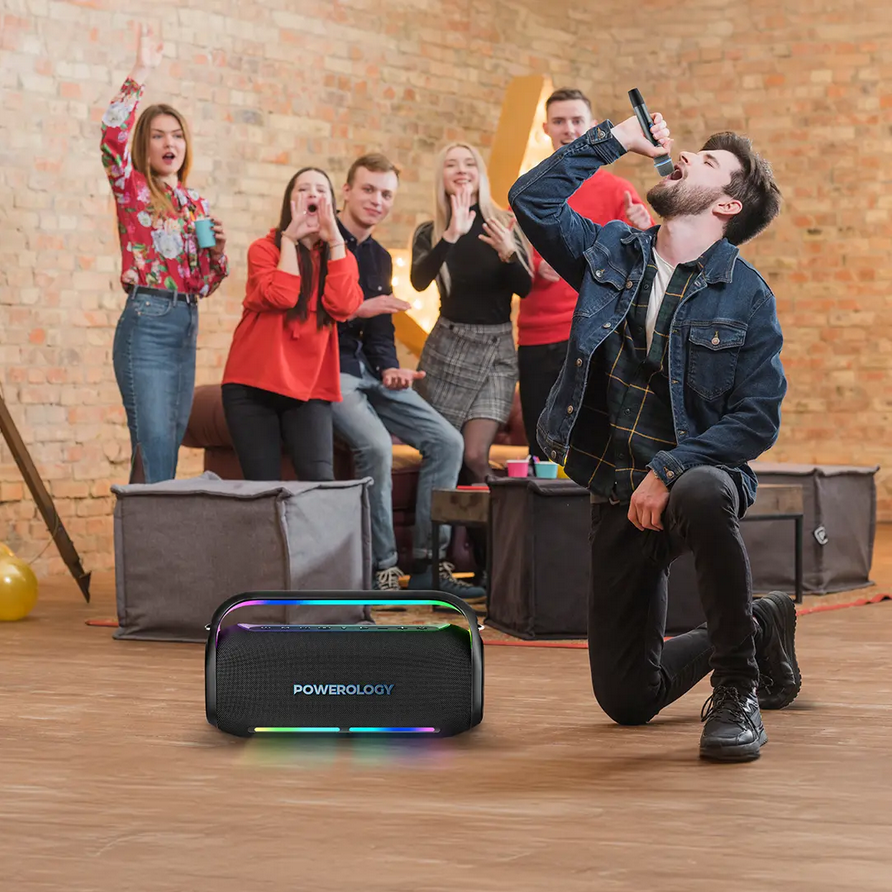 اسپیکر پارتی پاورولوژی مدل Powerology Deep Bass Party Speaker