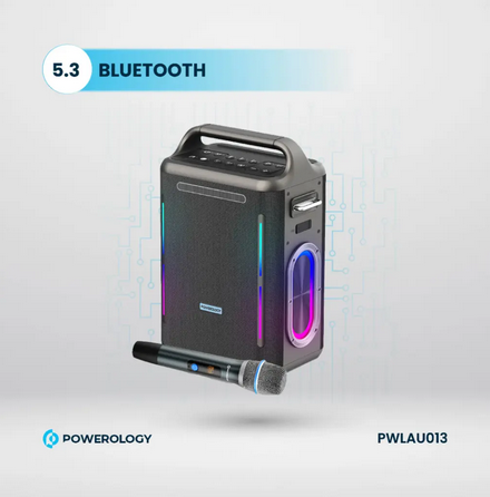 اسپیکر کارائوکه پاورولوژی مدل Powerology Karaoke Party Speaker