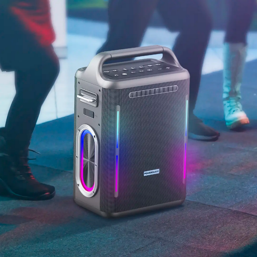 اسپیکر کارائوکه پاورولوژی مدل Powerology Karaoke Party Speaker