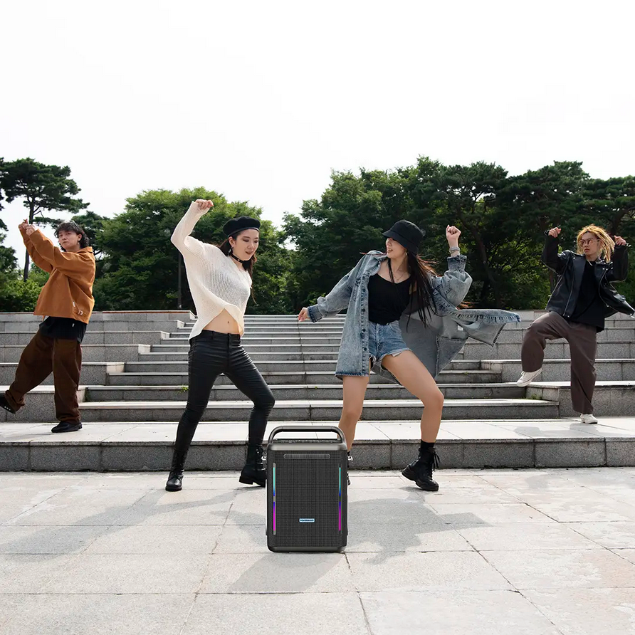 اسپیکر کارائوکه پاورولوژی مدل Powerology Karaoke Party Speaker
