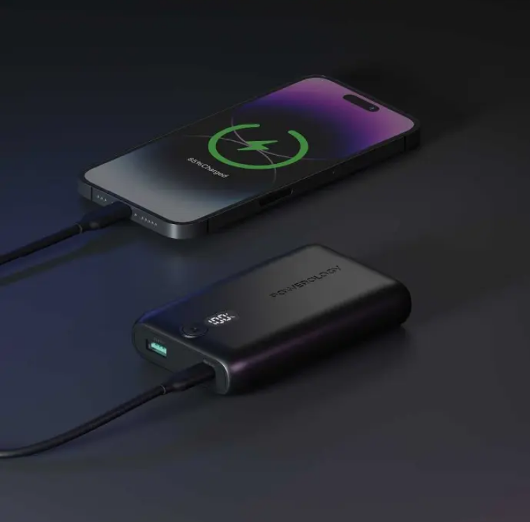 پاور بانک پاورولوژی مدل Powerology Onyx PD Power Bank 10050mAh PD 35W