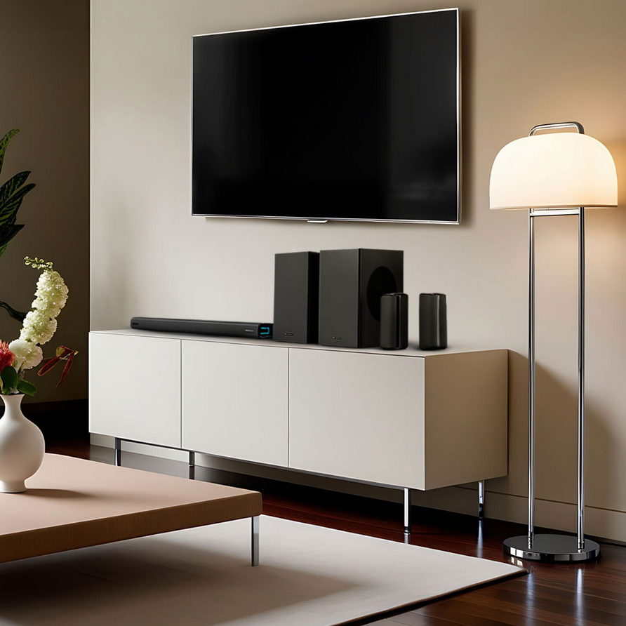 سینما خانگی پاورولوژی مدل Powerology 5.2.4CH Dual Woofer Wireless Home Theater