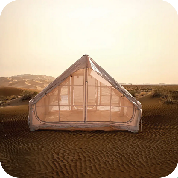 چادر کمپی گرین لاین مدل Green Lion GT-4X Inflatable Camping Tent