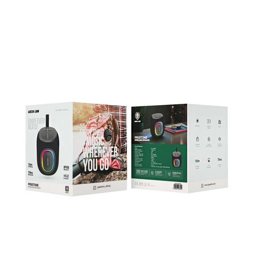 اسپیکر گرین لاین مدل Green Lion Pristone Wireless Speaker
