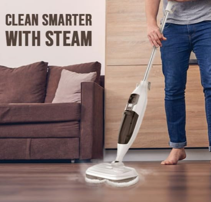 تی بخار گرین لاین مدل Green Lion Hydro Mop 3X Rotary Mop Cleaner 1300W