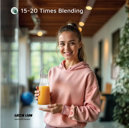 مخلوط کن (شیکر) قابل حمل گرین لاین مدل Green Lion Mixmate Portable Juicer 300ML
