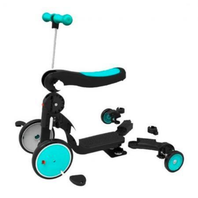اسکوتر چندکاره شیائومی مدل Xiaomi Bebehoo multifunctional deformation scooter DGN5-2