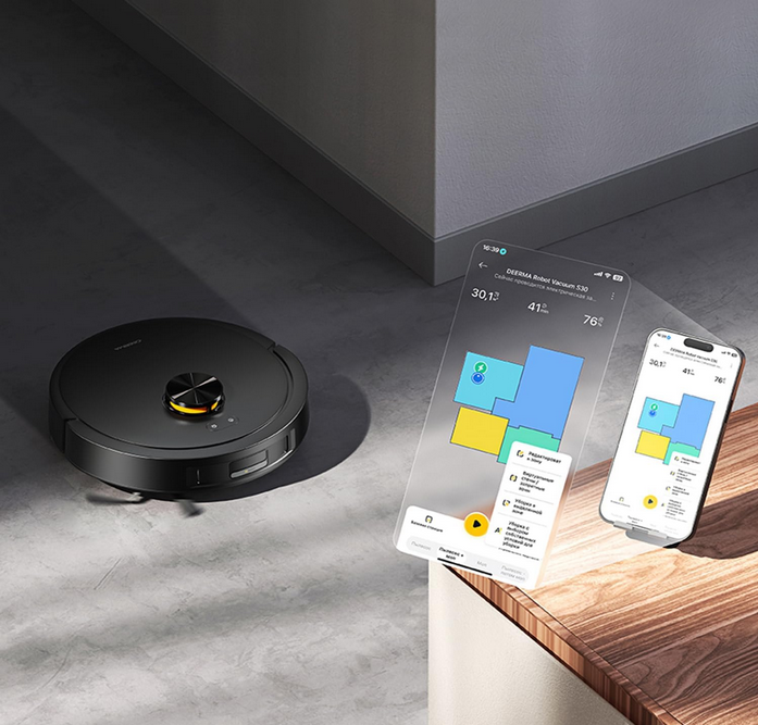 جارو رباتیک شیائومی درما مدل Deerma S30 Robot Vacuum Cleaner