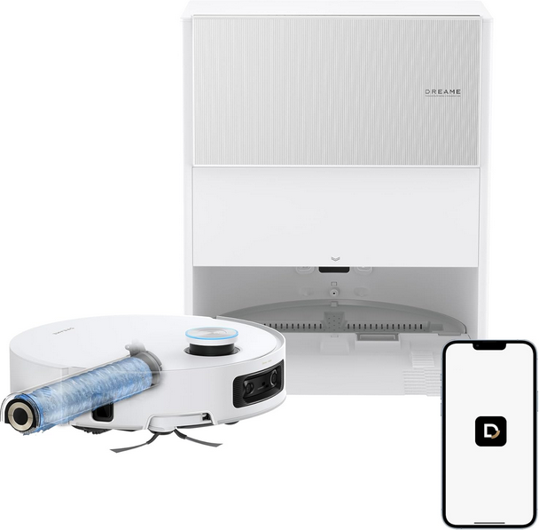 جارو رباتیک شیائومی دریم مدل Dreame Aqua10 Ultra Roller Robot Vacuum Cleaner