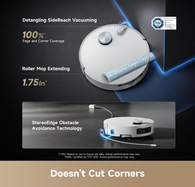 جارو رباتیک شیائومی دریم مدل Dreame Aqua10 Ultra Roller Robot Vacuum Cleaner