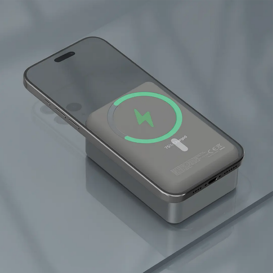 پاور بانک پاورولوژی مدل Powerology 30000mAh MagSafe Aluminum Power Bank