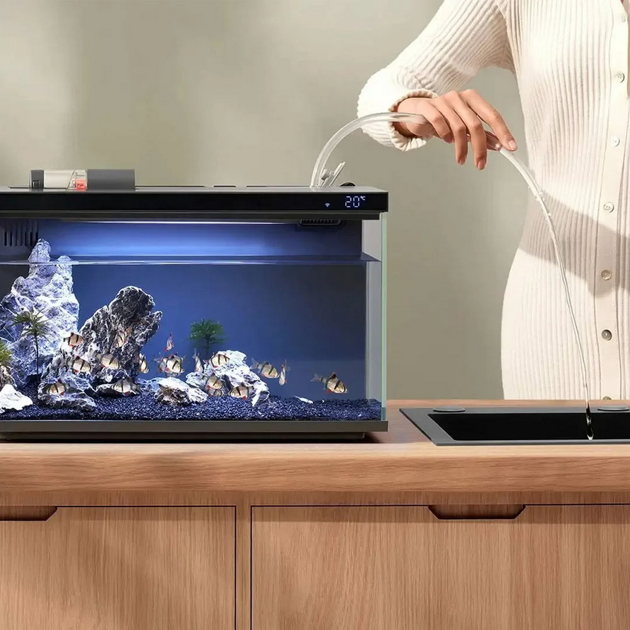 آکواریوم هوشمند شیائومی میجیا مدل Mijia Smart Desktop Fish Tank Aquarium 20L MYG100