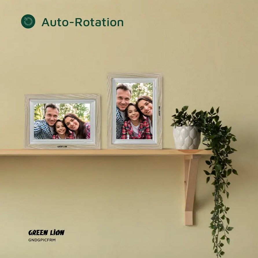 قاب عکس دیجیتالی لمسی گرین لاین مدل Green Lion Digital Picture Frame Touch Screen Display 10.1 Inch
